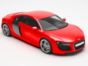 audi car Modelo 3D