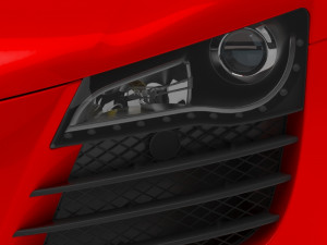 audi car Modelo 3D