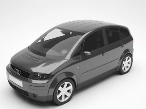 mobil audi Model 3D