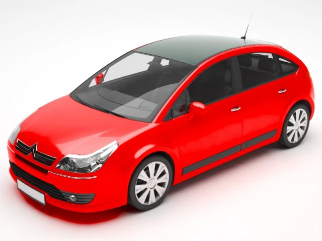 citroen 3D Model .c4d .max .obj .3ds .fbx .stl .blend