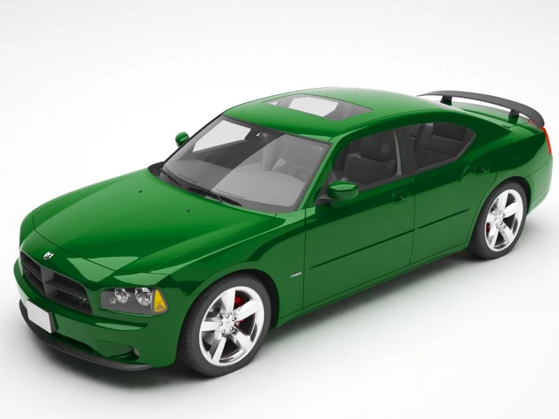 dodge 3D Model .c4d .max .obj .3ds .fbx .stl .blend