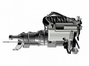 engine 3D Model