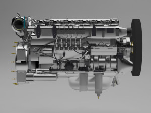 engine 3D Model