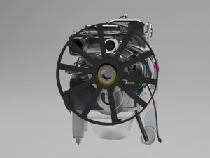 engine 3D Model