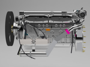 engine 3D Model