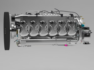 engine 3D Model