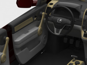 honda car 3D 模型