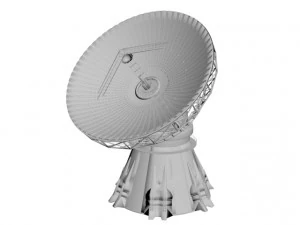 dish satellite 3D Model