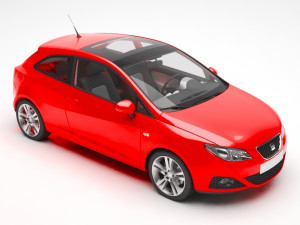 seat car Modello 3D