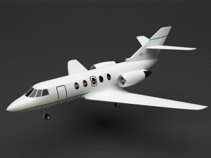 private plane 3Dモデル