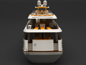 private boat 3D 모델