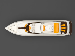 private boat 3D 모델