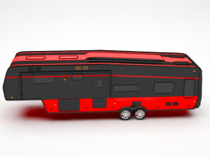 mobile home 3D Модель