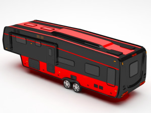 mobile home 3D Модель