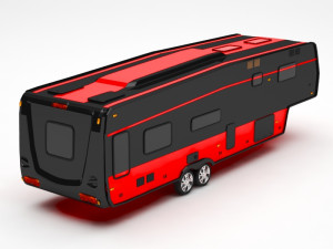 mobile home 3D Модель