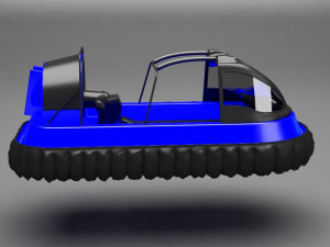 hovercraft 3D Model