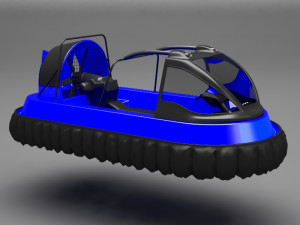 hovercraft 3D Model