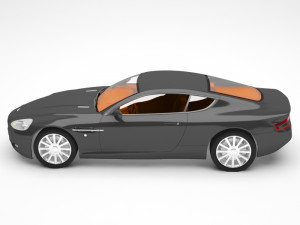 aston martin 3D 模型