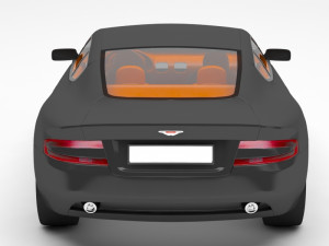 aston martin 3D 模型