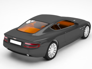 aston martin 3D 模型