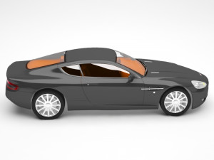 aston martin 3D 模型