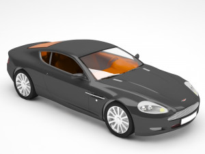 aston martin 3D 模型