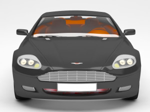 aston martin 3D 模型