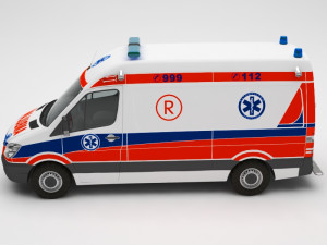 ambulance 3D-Modell