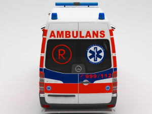 ambulance 3D-Modell