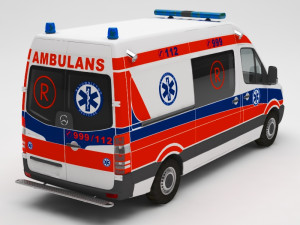 ambulance 3D-Modell