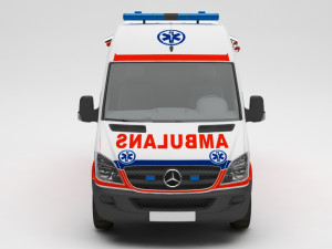ambulance 3D-Modell