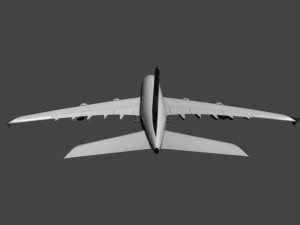 a380 plane 3D Model