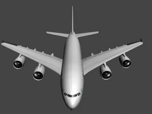a380 plane 3D Model