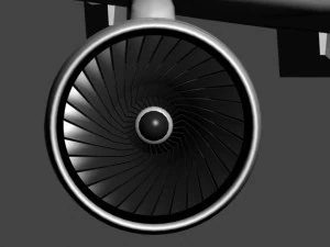 a380 plane 3D Model