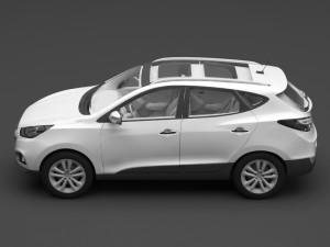 hyundai car 3D 모델