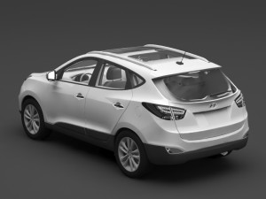 hyundai car 3D 모델