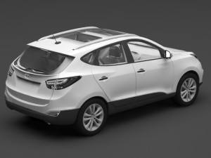 hyundai car 3D 모델