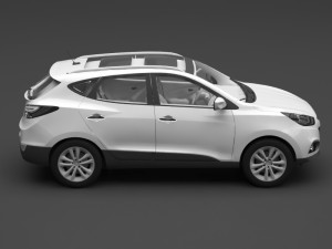 hyundai car 3D 모델