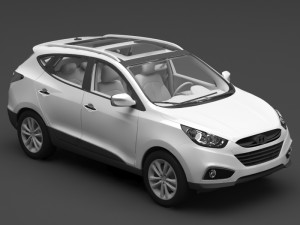 hyundai car 3D 모델
