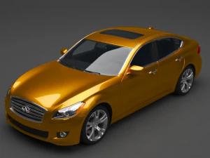 auto infinita Modello 3D