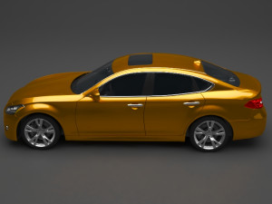 infiniti car Model 3D