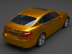 infiniti car Model 3D