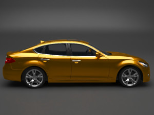 infiniti car Model 3D