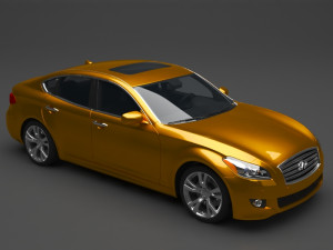 infiniti car Model 3D
