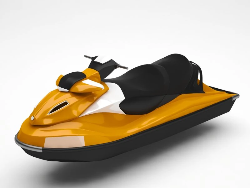 jetski 3D Model .c4d .max .obj .3ds .fbx .stl .blend