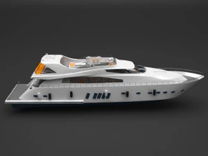 private boat 3D Model