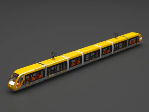 metrô Modelo 3D