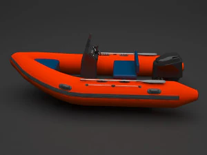 boat 3D Model