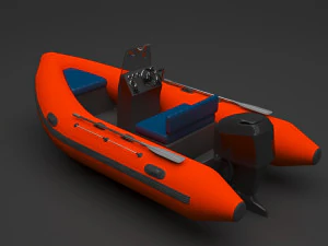 boat 3D Model