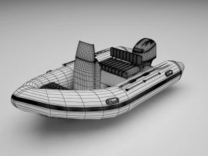 boat 3D Model